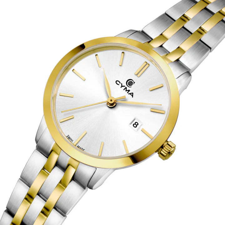CYMA INTELLIGENTSIA W02-00807-003 QUARTZ STAINLESS STEEL WOMEN WATCH