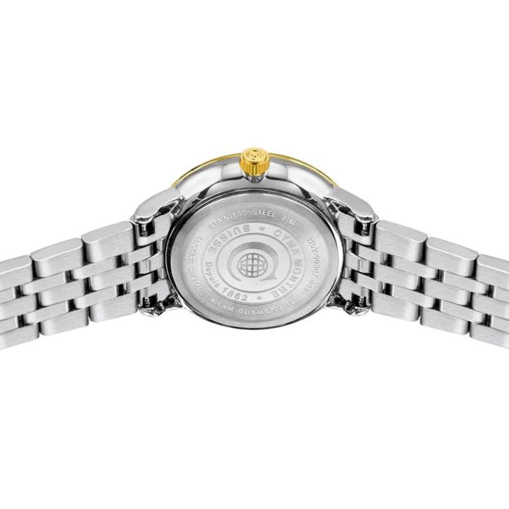 CYMA INTELLIGENTSIA W02-00807-003 QUARTZ STAINLESS STEEL WOMEN WATCH