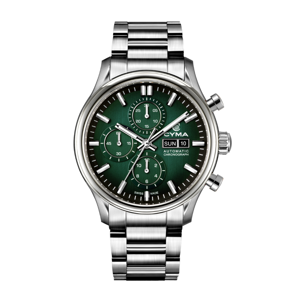 CYMA W02-00813-002 GRAND MAESTRO CHESS LIMITED EDITION AUTOMATIC CHRONOGRAPH MEN WATCH