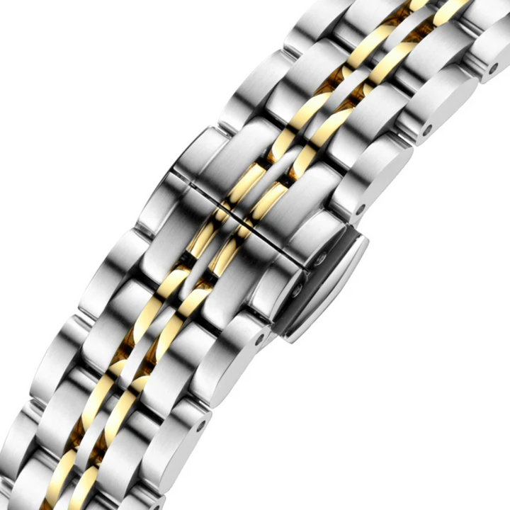 CYMA W02-00815-004 CHARISMA 3 HANDS AUTOMATIC MECHANICAL TWO-TONE STAINLESS STEEL WOMEN WATCH