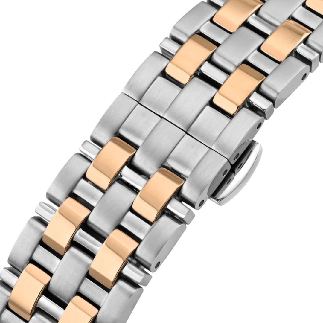 CYMA W02-00816-003 EUROPA 3 HANDS AUTOMATIC TWO-TONE STAINLESS STEEL MEN WATCH