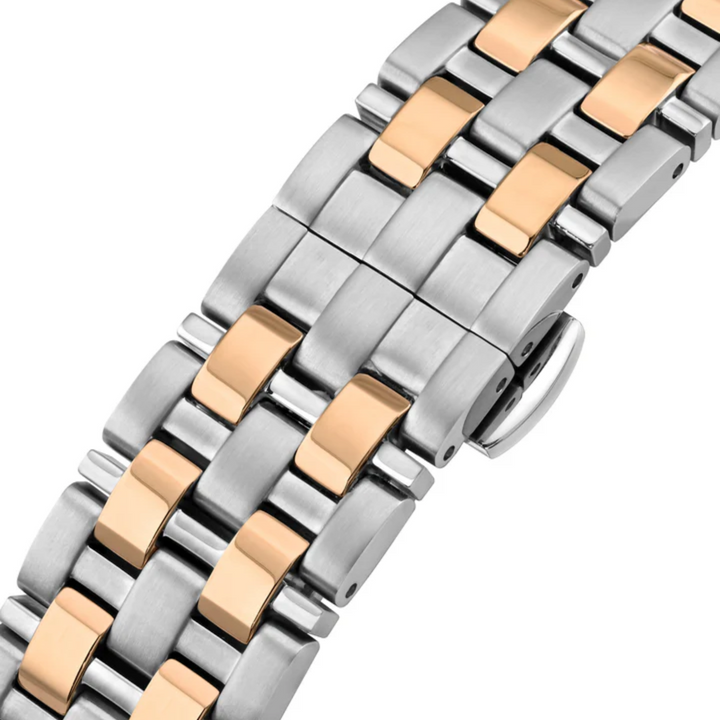 CYMA W02-00816-003 EUROPA 3 HANDS AUTOMATIC TWO-TONE STAINLESS STEEL MEN WATCH