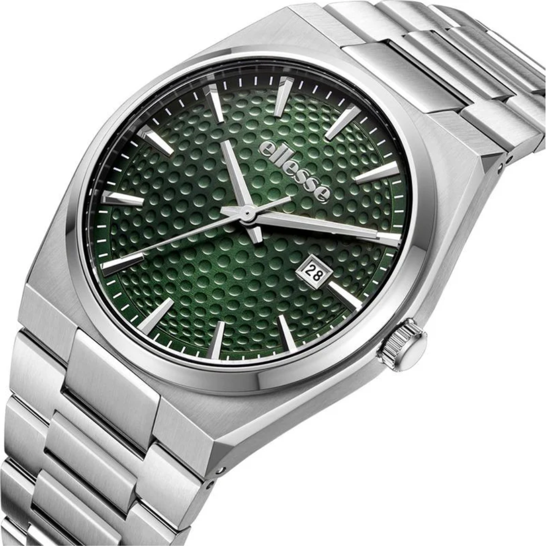 ELLESSE MOMENTO W03-00864-004 3 HANDS DATE QUARTZ MEN WATCH