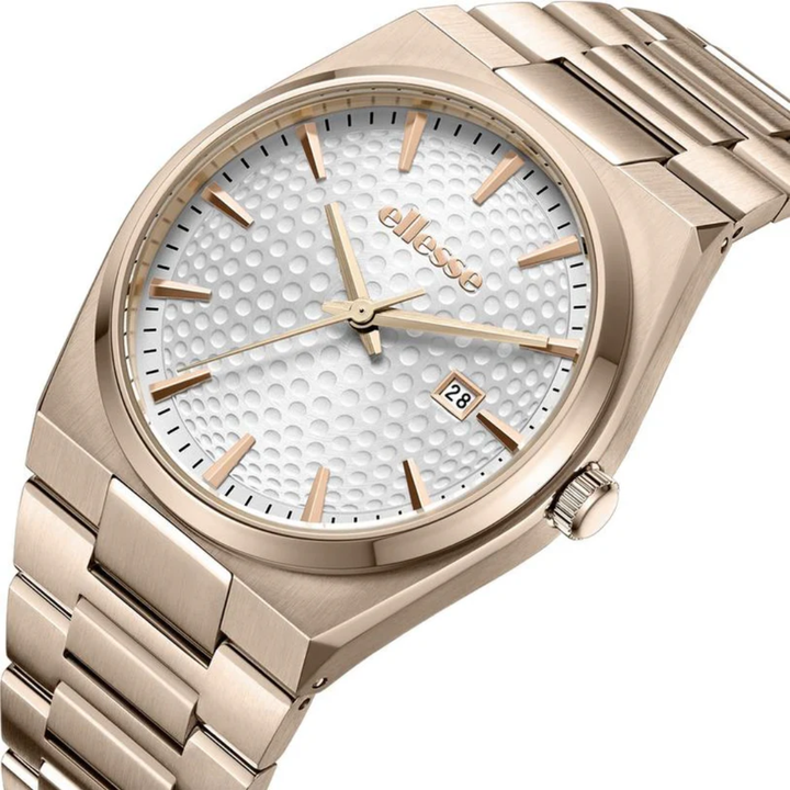 ELLESSE MOMENTO W03-00864-006 3 HANDS DATE QUARTZ MEN WATCH