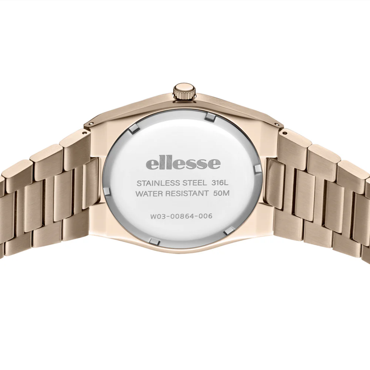 ELLESSE MOMENTO W03-00864-006 3 HANDS DATE QUARTZ MEN WATCH