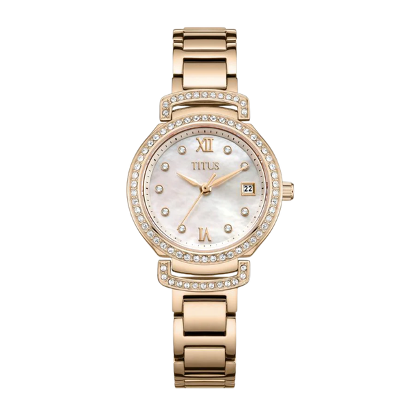 SOLVIL ET TITUS FAIR LADY W06-03139-020 3 HANDS DATE QUARTZ WOMEN WATCH