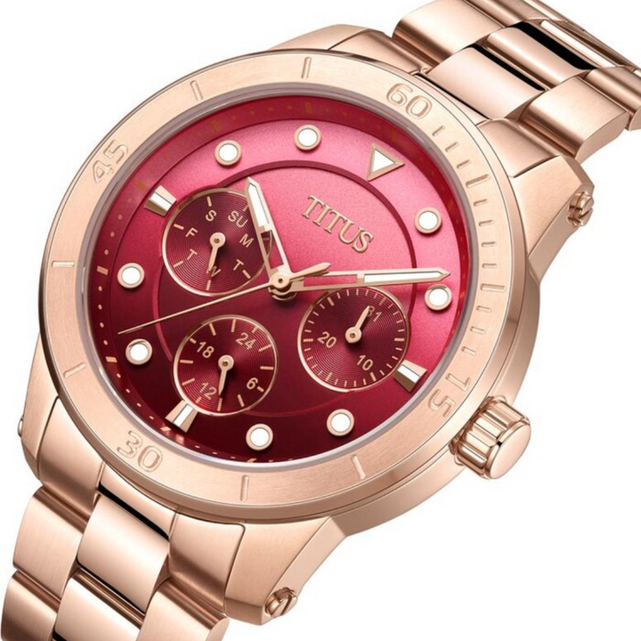 SOLVIL ET TITUS ASPIRA W06-03147-019 QUARTZ STAINLESS STEEL WOMEN WATCH
