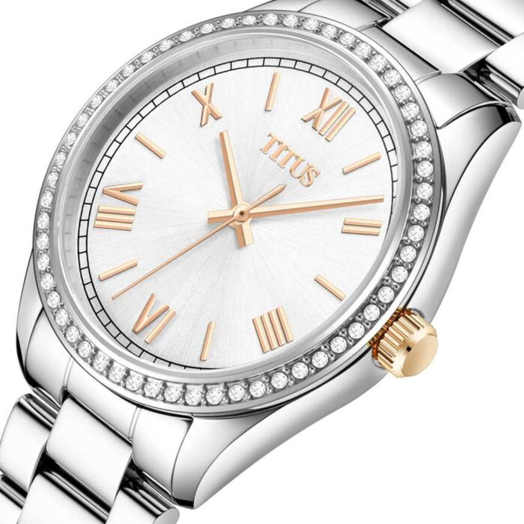 SOLVIL ET TITUS FAIR LADY W06-03150-001 3 HANDS QUARTZ WOMEN WATCH