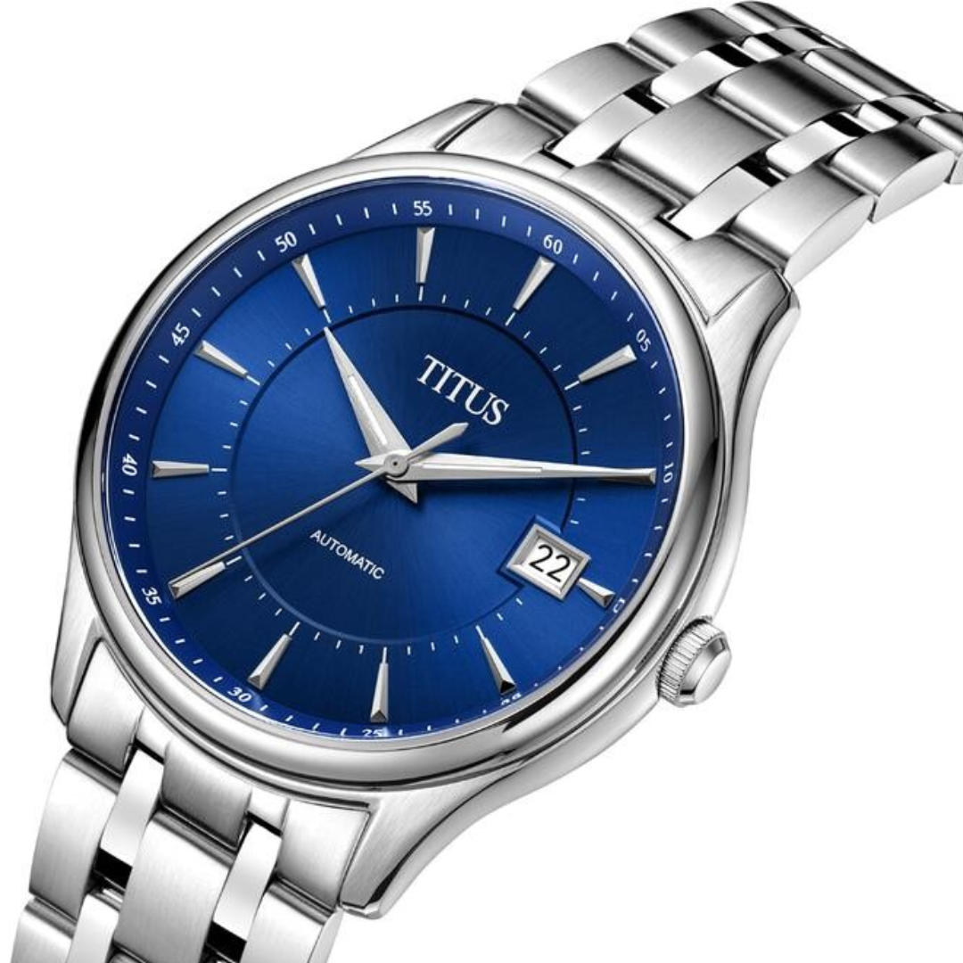 SOLVIL ET TITUS EXQUISITE W06-03272-002 3 HANDS DATE AUTOMATIC MEN SOLVIL ET TITUS EXQUISITE W06-03272-002 3 HANDS DATE AUTOMATIC MEN