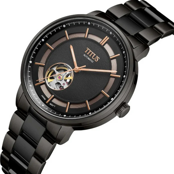 SOLVIL ET TITUS ENLIGHT W06-03277-010 3 HANDS AUTOMATIC MEN WATCH