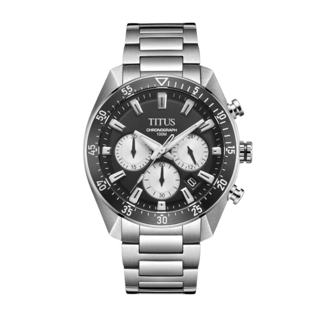 SOLVIL ET TITUS MODERNIST W06-03338-002 CHRONOGRAPH QUARTZ MEN WATCH