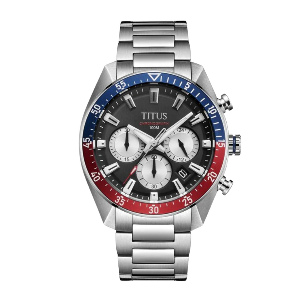 SOLVIL ET TITUS MODERNIST W06-03338-006 CHRONOGRAPH QUARTZ MEN