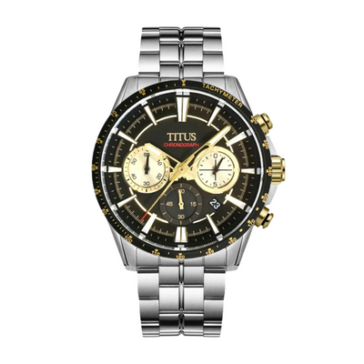 SOLVIL ET TITUS SABER W06-03347-001 CHRONOGRAPH QUARTZ MEN WATCH