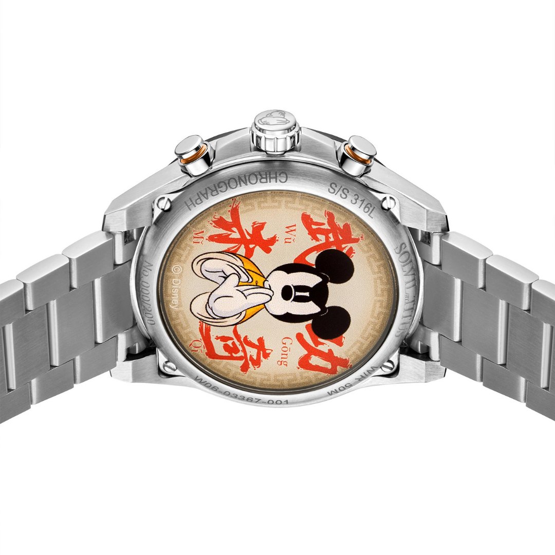 SOLVIL ET TITUS MASTER MICKEY W06-03367-001 CHRONOGRAPH LIMITED EDITION MEN WATCH