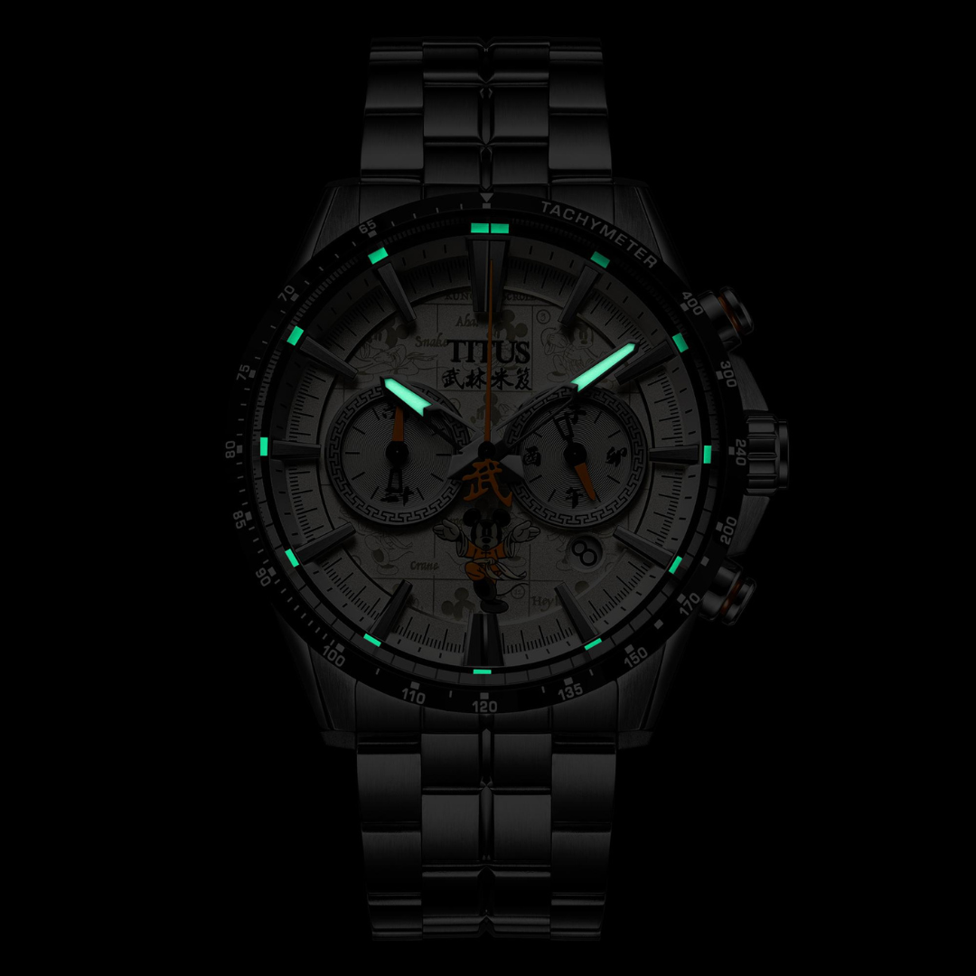 SOLVIL ET TITUS MASTER MICKEY W06-03367-001 CHRONOGRAPH LIMITED EDITION MEN WATCH