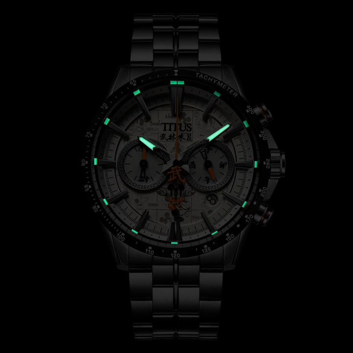 SOLVIL ET TITUS MASTER MICKEY W06-03367-001 CHRONOGRAPH LIMITED EDITION MEN WATCH