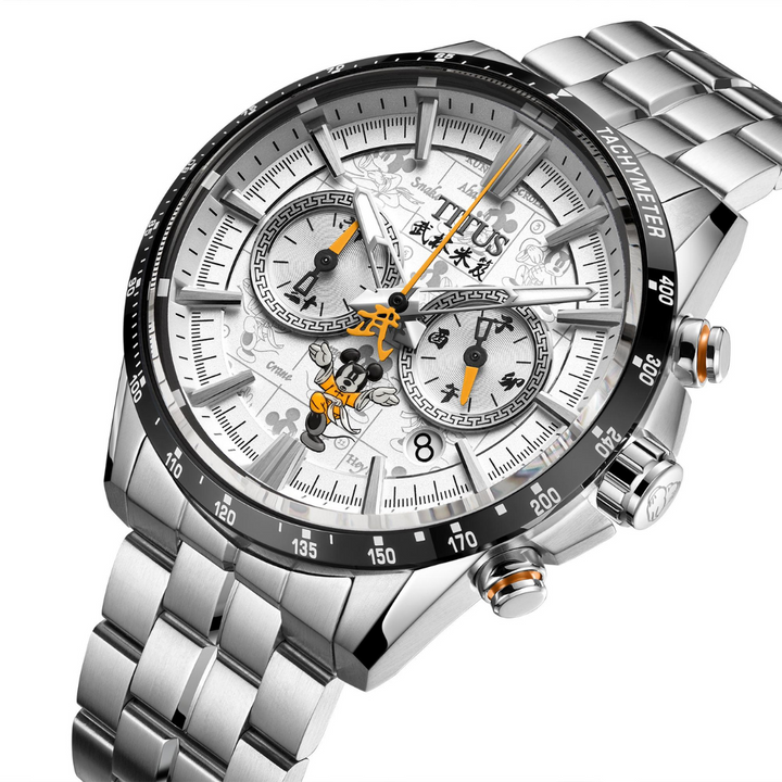 SOLVIL ET TITUS MASTER MICKEY W06-03367-001 CHRONOGRAPH LIMITED EDITION MEN WATCH