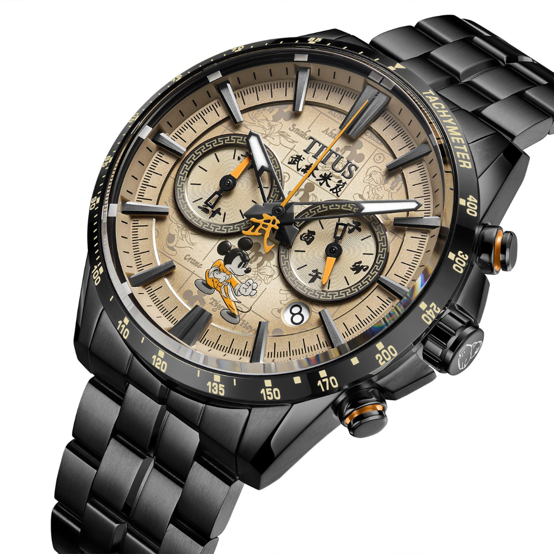 SOLVIL ET TITUS MASTER MICKEY W06-03367-002 CHRONOGRAPH LIMITED EDITION MEN WATCH