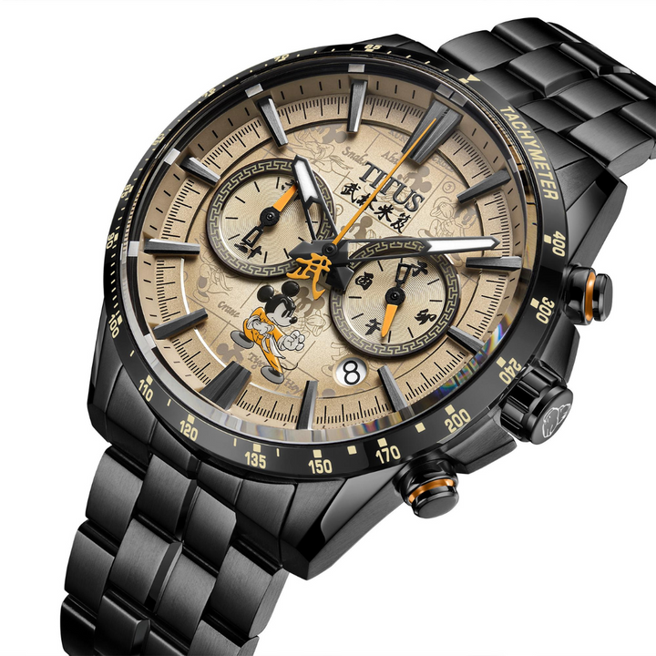 SOLVIL ET TITUS MASTER MICKEY W06-03367-002 CHRONOGRAPH LIMITED EDITION MEN WATCH