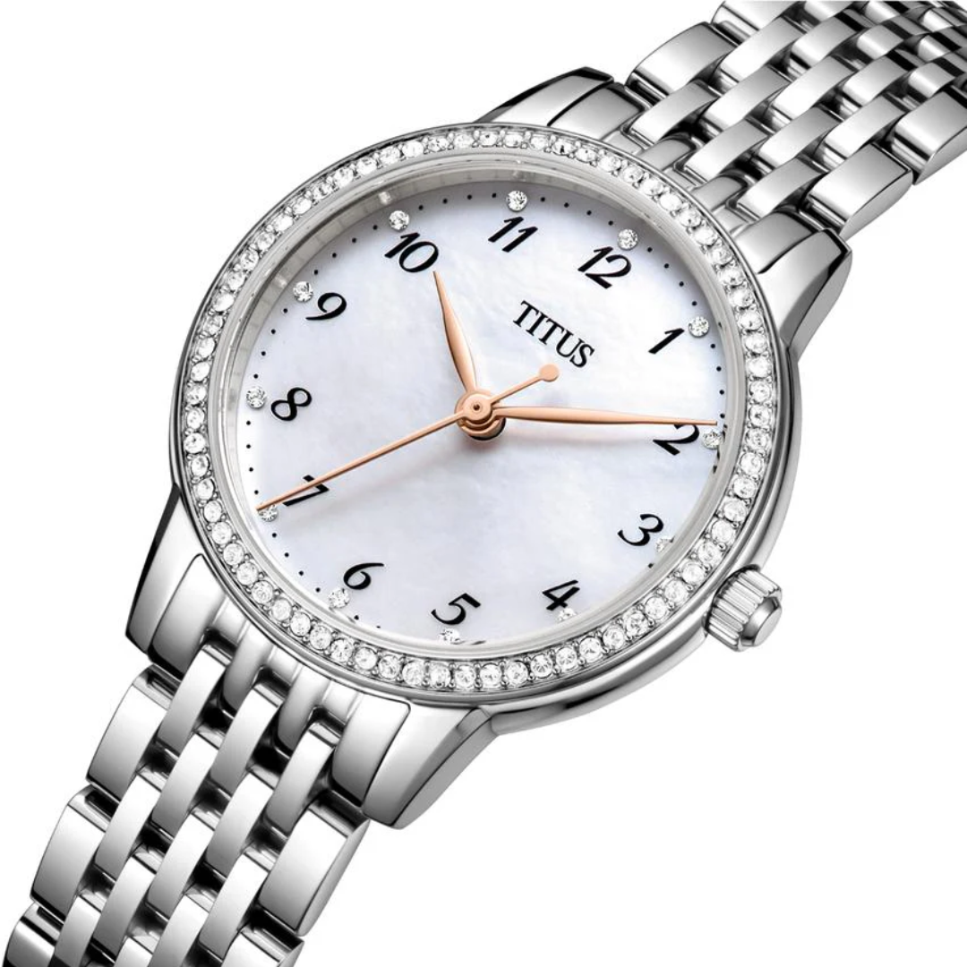 SOLVIL ET TITUS FAIR LADY W06-03374-005 3 HANDS QUARTZ WOMEN WATCH