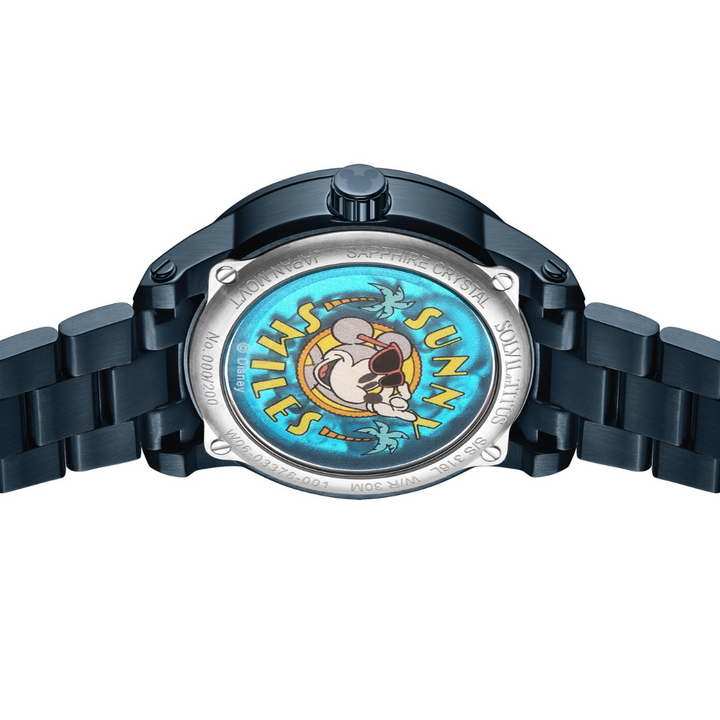SOLVIL ET TITUS MICKEY MOUSE LIFESTYLE "CATCHING WAVES" LIMITED EDITION MECHANICAL WOMEN WATCH W06-03376-001