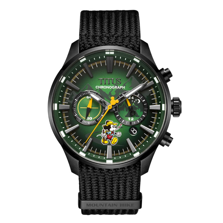 SOLVIL ET TITUS MICKEY MOUSE "OUTDOOR" LIMITED EDITION CHRONOGRAPH MEN WATCH GIFT SET W06-03368-001
