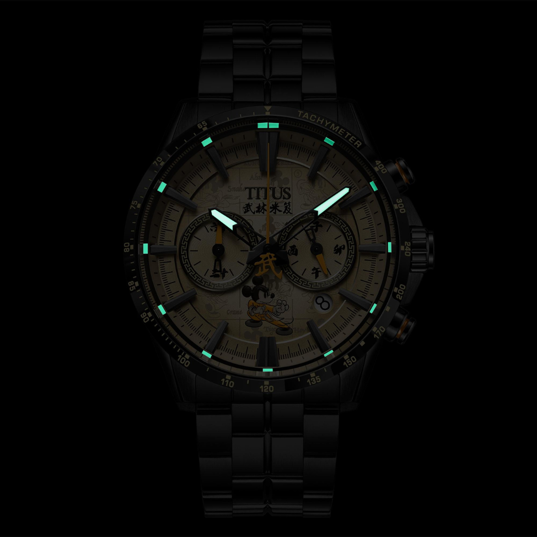 SOLVIL ET TITUS MASTER MICKEY W06-03367-002 CHRONOGRAPH LIMITED EDITION MEN WATCH
