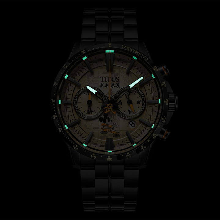 SOLVIL ET TITUS MASTER MICKEY W06-03367-002 CHRONOGRAPH LIMITED EDITION MEN WATCH