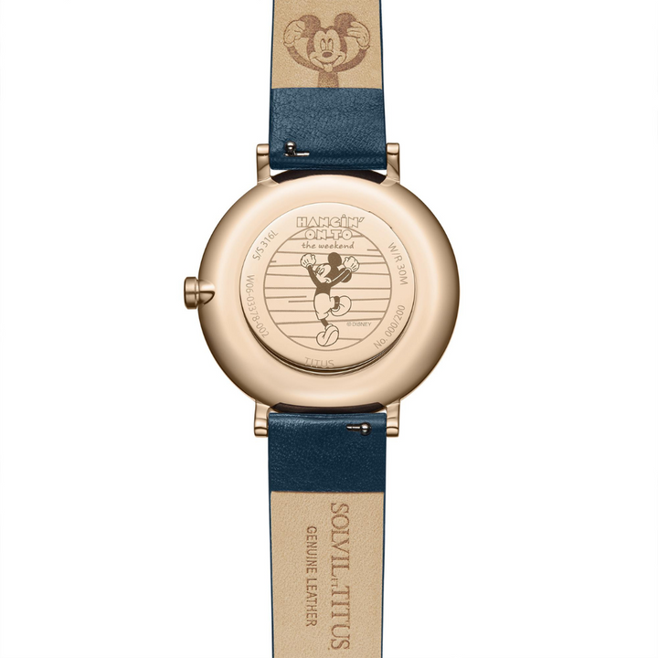 SOLVIL ET TITUS MICKEY MOUSE LIFESTYLE "ME TIME" LIMITED EDITION WOMEN WATCH W06-03378-002