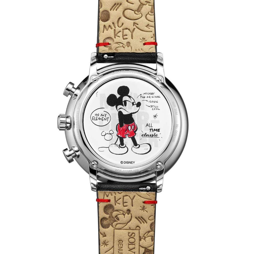 SOLVIL ET TITUS MICKEY MOUSE LIFESTYLE "ALL TIME CLASSIC" LIMITED EDITION CHRONOGRAPH MEN WATCH W06-03380-001