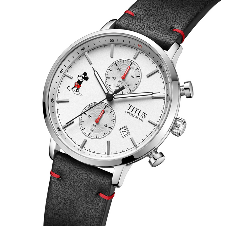 SOLVIL ET TITUS MICKEY MOUSE LIFESTYLE "ALL TIME CLASSIC" LIMITED EDITION CHRONOGRAPH MEN WATCH W06-03380-001