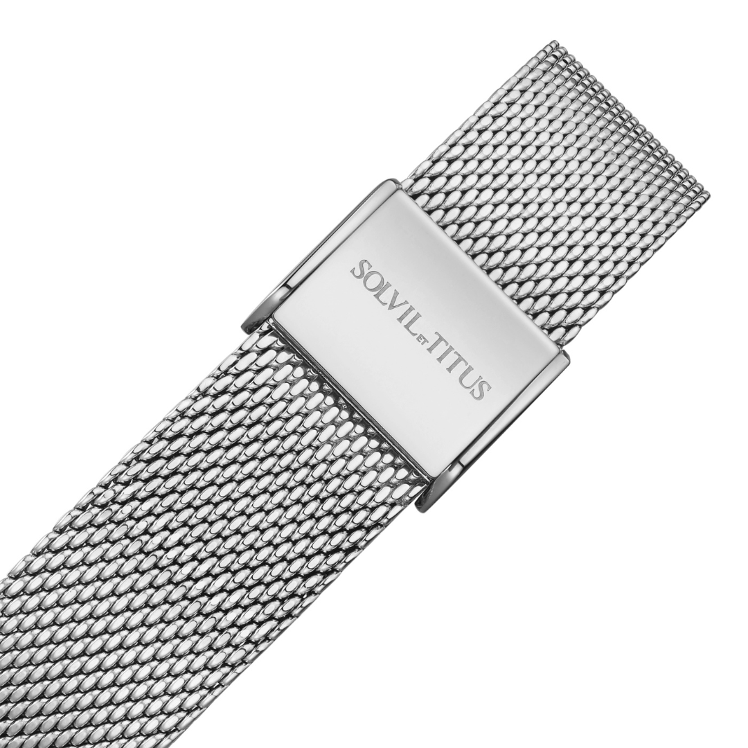 SOLVIL ET TITUS BARISTA W06-03384-003 3 HANDS QUARTZ WOMEN WATCH