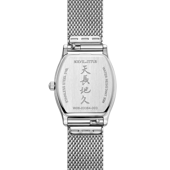 SOLVIL ET TITUS BARISTA W06-03384-003 3 HANDS QUARTZ WOMEN WATCH