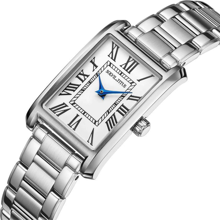 SOLVIL ET TITUS FAIR LADY W06-03399-001 2 HANDS QUARTZ WOMEN WATCH