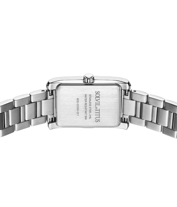 SOLVIL ET TITUS FAIR LADY W06-03399-001 2 HANDS QUARTZ WOMEN WATCH