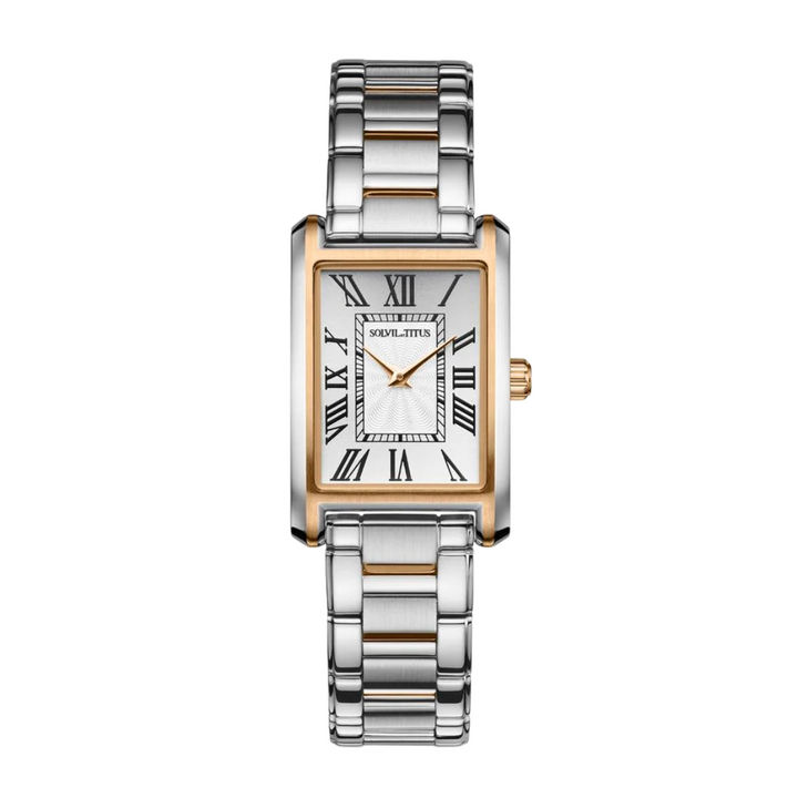 SOLVIL ET TITUS FAIR LADY W06-03399-002 2 HANDS QUARTZ WOMEN WATCH