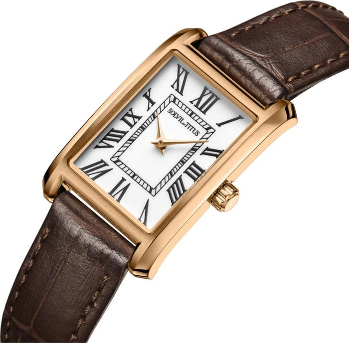 SOLVIL ET TITUS FAIR LADY W06-03399-003 2 HANDS QUARTZ WOMEN WATCH