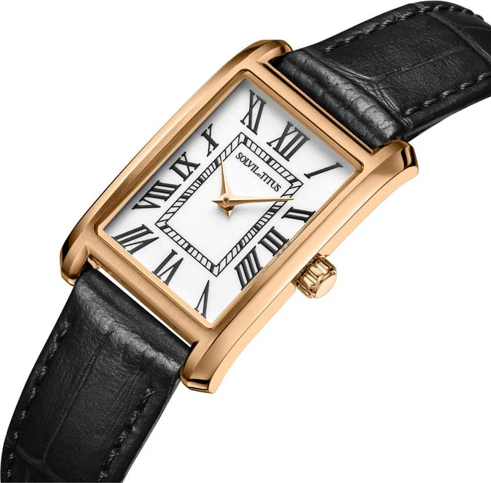 SOLVIL ET TITUS FAIR LADY W06-03399-004 2 HANDS QUARTZ WOMEN WATCH