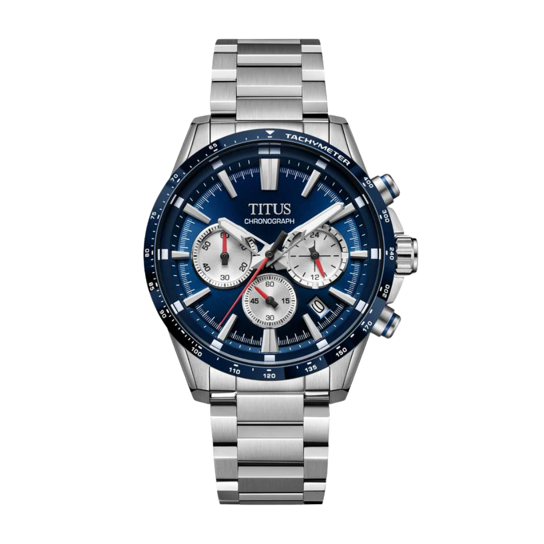 SOLVIL ET TITUS SABER W06-03401-003 CHRONOGRAPH QUARTZ MEN WATCH