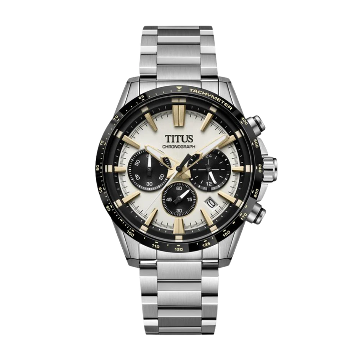 SOLVIL ET TITUS SABER W06-03401-004 CHRONOGRAPH QUARTZ MEN WATCH