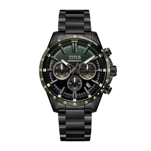 SOLVIL ET TITUS SABER W06-03401-006 CHRONOGRAPH QUARTZ MEN WATCH