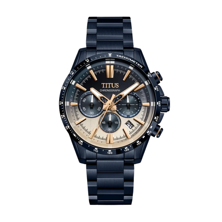 SOLVIL ET TITUS SABER W06-03401-007 CHRONOGRAPH QUARTZ MEN WATCH