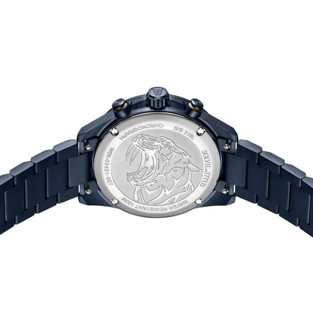 SOLVIL ET TITUS SABER W06-03401-007 CHRONOGRAPH QUARTZ MEN WATCH
