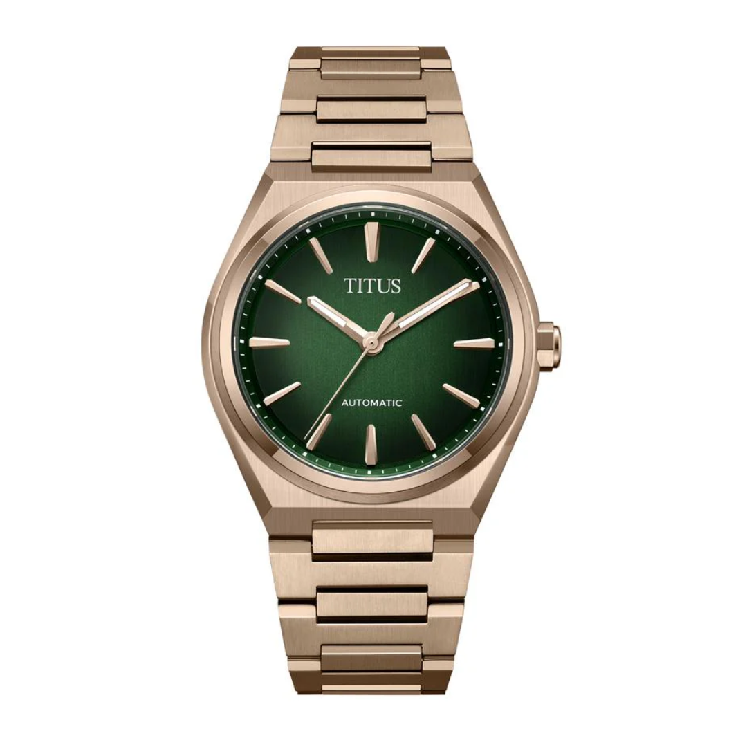 SOLVIL ET TITUS VINYL W06-03402-004 AUTOMATIC MEN WATCH