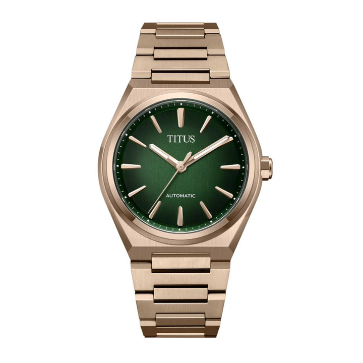 SOLVIL ET TITUS VINYL W06-03402-004 AUTOMATIC MEN WATCH