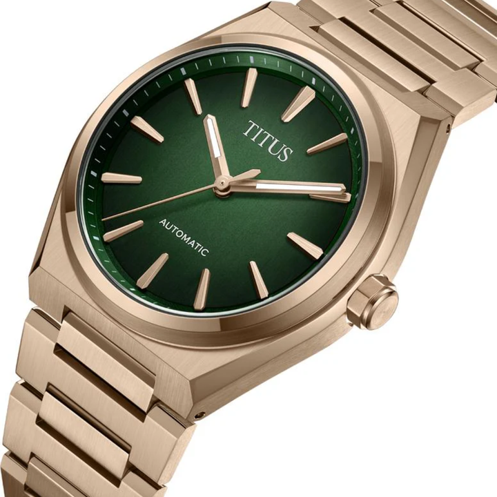 SOLVIL ET TITUS VINYL W06-03402-004 AUTOMATIC MEN WATCH