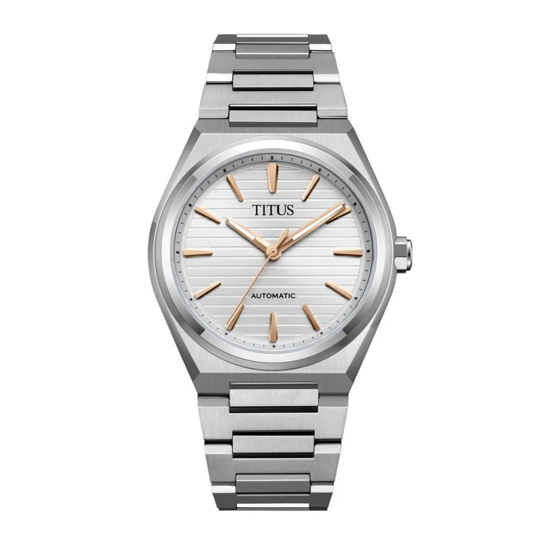 SOLVIL ET TITUS VINYL W06-03402-006 AUTOMATIC MEN WATCH