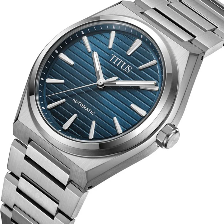 SOLVIL ET TITUS VINYL W06-03402-007 AUTOMATIC MEN WATCH