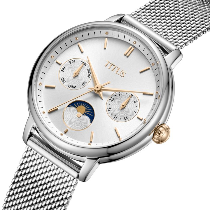 SOLVIL ET TITUS FASHIONISTA W06-03404-001 MULTI-FUNCTION QUARTZ WOMEN WATCH