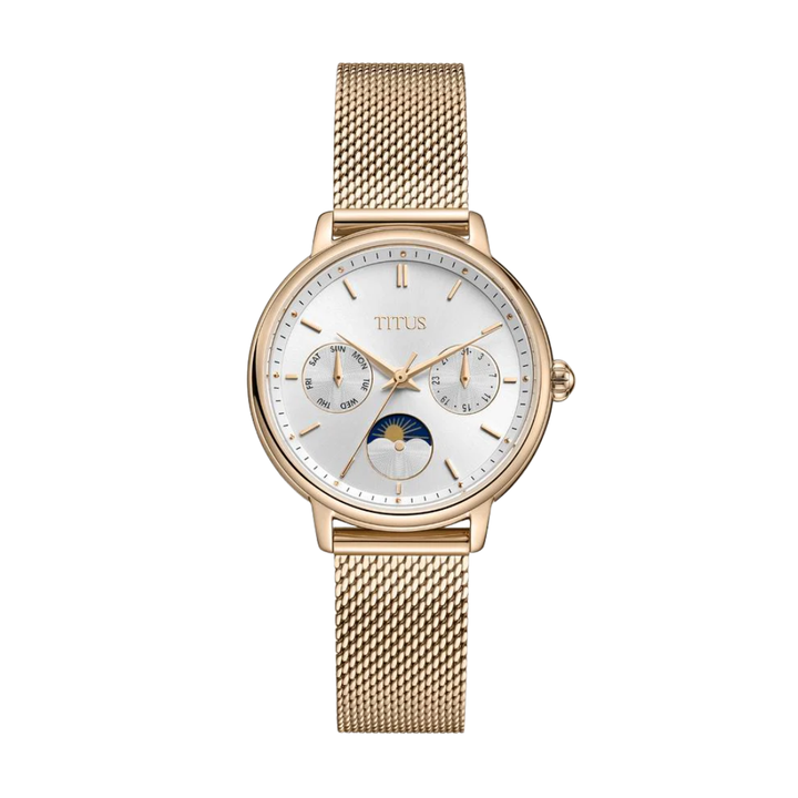 SOLVIL ET TITUS FASHIONISTA W06-03404-002 MULTI-FUNCTION QUARTZ WOMEN WATCH